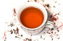 Load image into Gallery viewer, FIRE TEAS Organic Mullein Leaf Herbal Tea w/ Ginger &amp; Saffron - Respiratory &amp; Lung Cleanse Herbal Tea, Mucous Membranes Support, Anti Inflammatory, Loose Leaf, Made in the USA