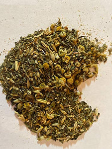 FIRE TEAS - Soothing Stomach Relief Herbal Tea- Irritable Bowel, Diverticulitis & Abdominal Discomfort - Organic Fennel, Peppermint, Chamomile, Ginger - Anti-Inflammatory - Also Helps Heartburn, Nausea, Cramps, IBS, Acid Reflux - Loose Leaf - Made in WA