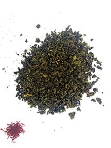 FIRE TEAS 2 Kuan Yin Oolong Loose Leaf Tea with Saffron - Made in the USA