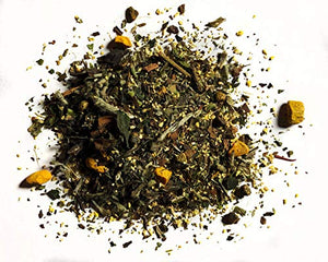 FIRETEAS - 14 DAY TEATOX Cleanse Tea - Organic Turmeric (Curcumin), Ginger, White Peony Tea, Cardamom, Cinnamon & Saffron - 10 Times More Anti Oxidants - Perfect for Booster Programs & Supplements