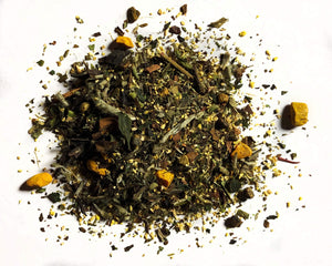 Detox & Glow - Anti Inflammatory Tea with 20x Anti Oxidants -Organic Turmeric, White Tea, Saffron, Cinnamon, Ginger & Cardamom - Fire Teas