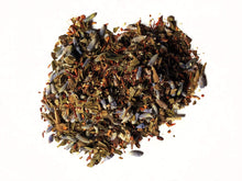 Load image into Gallery viewer, Evening Relaxation (Caffeine Free) - Rooibos, Lavender, Peppermint, Saffron, Ginger, Raspberry Leaf - Fire Teas