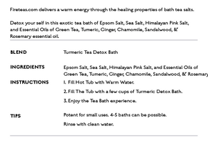Turmeric Detox Bath