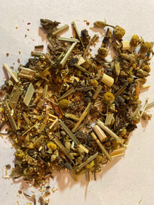 Calming Bedtime Sleep - Organic Valerian Root, Chamomile, Ginger, Cardamom, Cinnamon & Lemongrass - Fire Teas